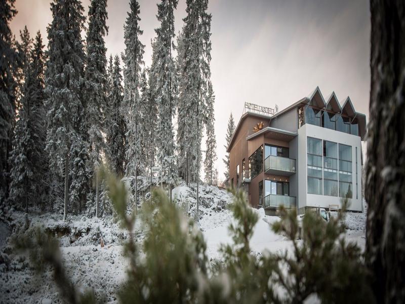 Hotel Aateli Hillside Vuokatti Exteriér fotografie