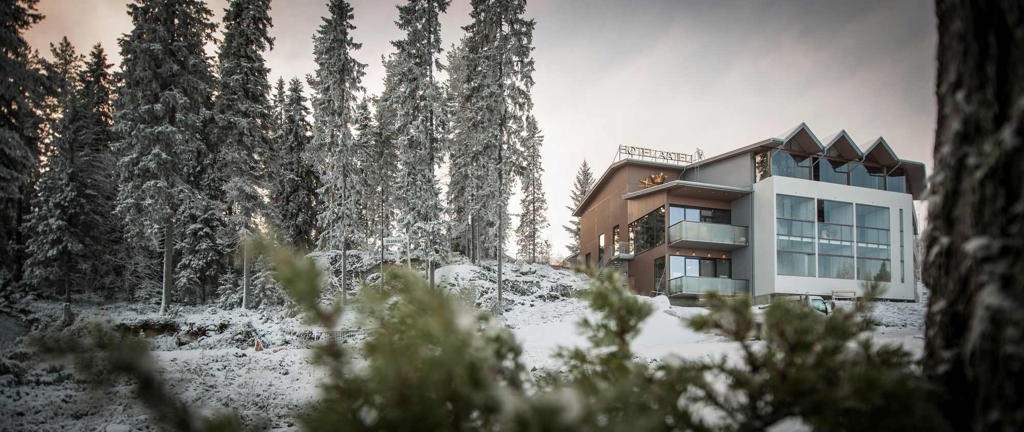 Hotel Aateli Hillside Vuokatti Exteriér fotografie