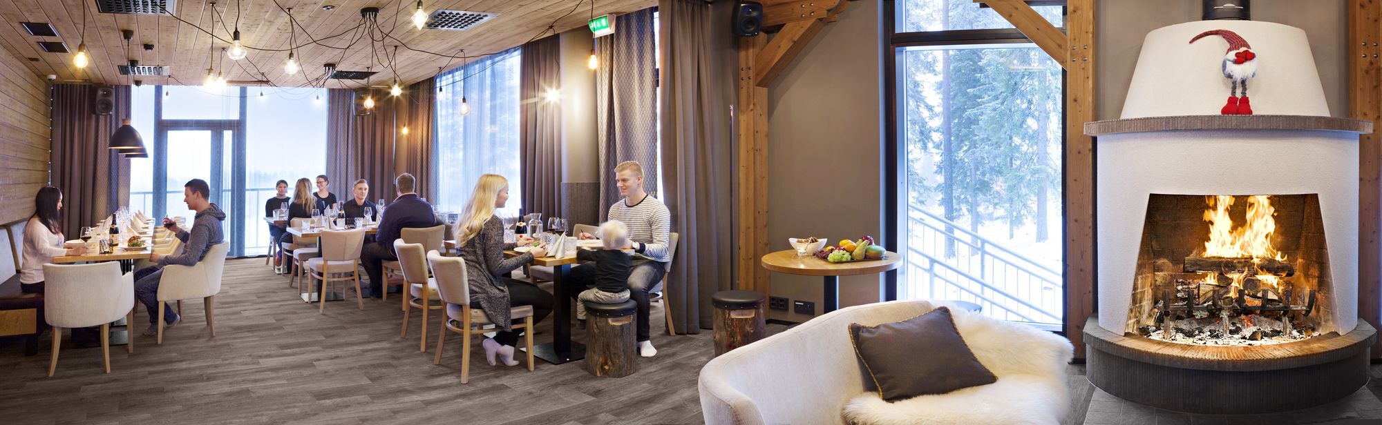 Hotel Aateli Hillside Vuokatti Exteriér fotografie