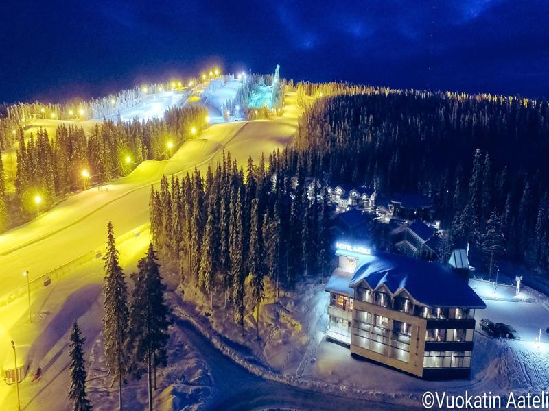 Hotel Aateli Hillside Vuokatti Exteriér fotografie