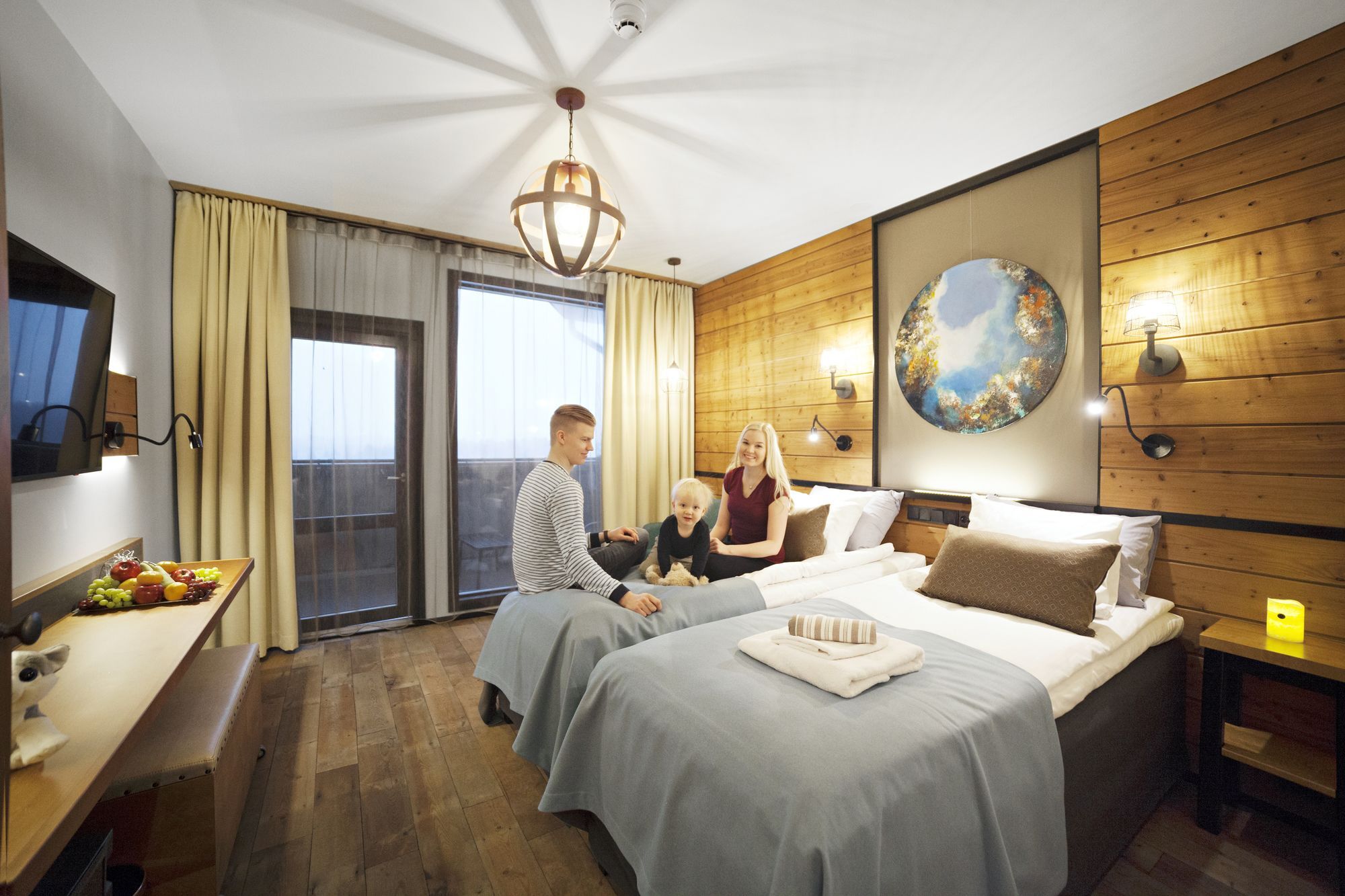 Hotel Aateli Hillside Vuokatti Exteriér fotografie