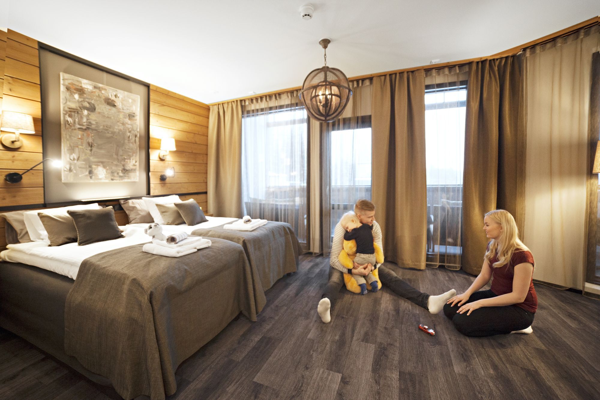 Hotel Aateli Hillside Vuokatti Exteriér fotografie