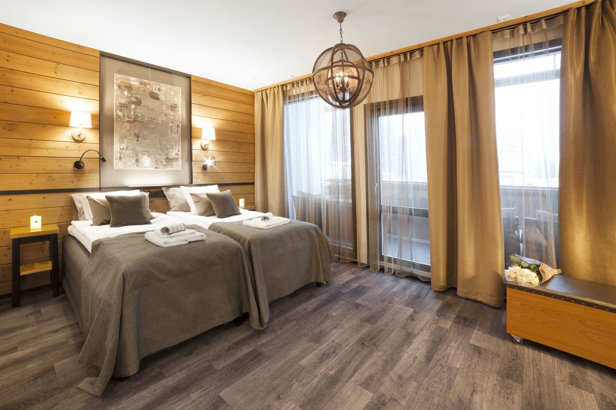 Hotel Aateli Hillside Vuokatti Exteriér fotografie